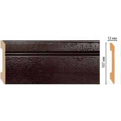 Плинтус напольный Decomaster (Декомастер) 107х12х2400 мм D105-433ДМ