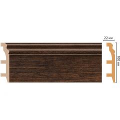 Плинтус напольный Decomaster (Декомастер) 100х22х2400 мм D232-966ДМ