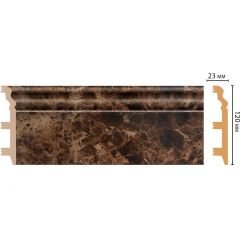 Плинтус напольный Decomaster (Декомастер) 120х23х2400 мм D233-713ДМ