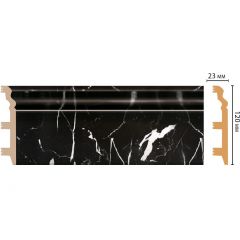 Плинтус напольный Decomaster (Декомастер) 120х23х2400 мм D233-78ДМ