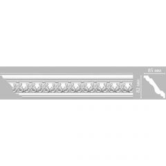Плинтус потолочный с рисунком Decomaster (Декомастер) 85х82х2400 мм 95617
