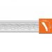 Плинтус потолочный с рисунком Decomaster (Декомастер) 70х40х2400 мм 95619