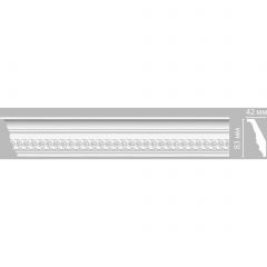 Плинтус потолочный с рисунком Decomaster (Декомастер) 83х42х2400 мм DT-36