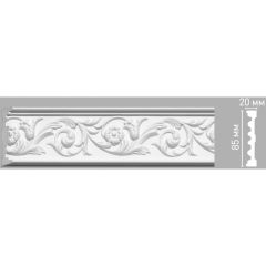 Молдинг с рисунком Decomaster (Декомастер) 85х20х2400 мм 98086