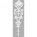 Орнамент Decomaster (Декомастер) 111x432x20 мм 62005