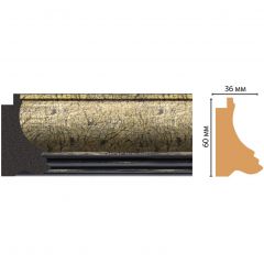 Багет Decomaster (Декомастер) 60х36х2850 мм FM31-1