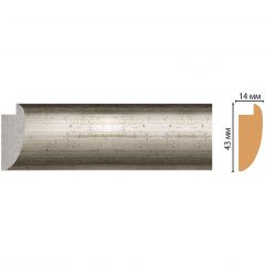 Багет Decomaster (Декомастер) 43х14х2850 мм FM6-2