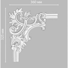 Угол Decomaster (Декомастер) 360х325х25 мм 97803-2L