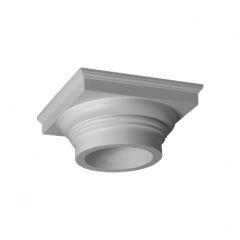 Капитель Evroplast (Европласт) 274х127х274 мм, Пенополиуретан, 4.41.101