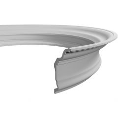 Карниз гибкий Evroplast (Европласт) 2000х117х218 мм, Пенополиуретан, 1.50.132