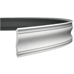 Карниз гибкий Evroplast (Европласт) 2000х115х120 мм, Пенополиуретан, 1.50.133