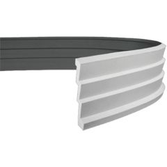 Карниз гибкий Evroplast (Европласт) 2000х262х92 мм, Пенополиуретан, 1.50.145