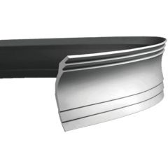 Карниз гибкий Evroplast (Европласт) 2000х125х173 мм, Пенополиуретан, 1.50.147