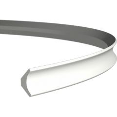 Карниз гибкий Evroplast (Европласт) 2000х23х23 мм, Пенополиуретан, 1.50.154