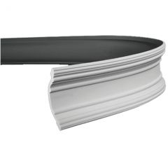 Карниз гибкий Evroplast (Европласт) 2000х120х119 мм, Пенополиуретан, 1.50.168