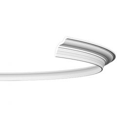 Карниз гибкий Evroplast (Европласт) 2000х81х78 мм, Пенополиуретан, 1.50.179