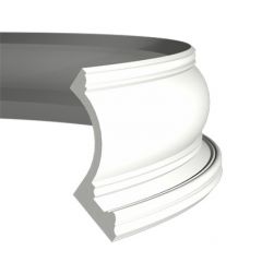 Карниз гибкий Evroplast (Европласт) 2000х117х152 мм, Пенополиуретан, 1.50.209