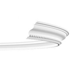 Карниз гибкий Evroplast (Европласт) 2000х67х75 мм, Пенополиуретан, 1.50.216