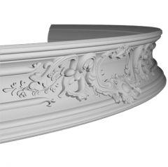 Карниз гибкий Evroplast (Европласт) 2000х120х119 мм, Пенополиуретан, 1.50.252