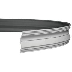 Карниз гибкий Evroplast (Европласт) 2000х93х130 мм, Пенополиуретан, 1.50.254