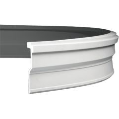 Карниз гибкий Evroplast (Европласт) 2000х220х47 мм, Пенополиуретан, 1.50.269