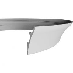 Карниз гибкий Evroplast (Европласт) 2000х120х199 мм, Пенополиуретан, 1.50.624