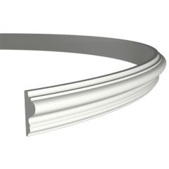 Молдинг гибкий Evroplast (Европласт) 2000х60х25 мм, Пенополиуретан, 1.51.302