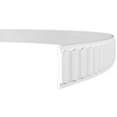 Молдинг гибкий Evroplast (Европласт) 2000х40х9 мм, Пенополиуретан, 1.51.338