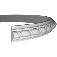 Молдинг гибкий Evroplast (Европласт) 2000х26х16 мм, Пенополиуретан, 1.51.353