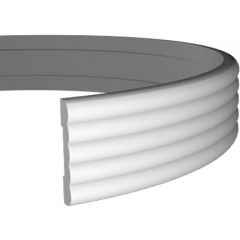 Молдинг гибкий Evroplast (Европласт) 2000х47х9 мм, Пенополиуретан, 1.51.356