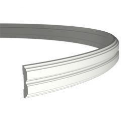 Молдинг гибкий Evroplast (Европласт) 2000х48х12 мм, Пенополиуретан, 1.51.357