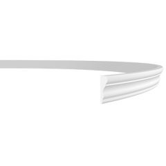 Молдинг гибкий Evroplast (Европласт) 2000х52х17 мм, Пенополиуретан, 1.51.377