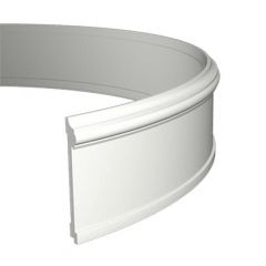 Молдинг гибкий Evroplast (Европласт) 2000х193х24 мм, Пенополиуретан, 1.51.381