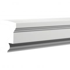 Подоконный элемент Evroplast (Европласт) 2000х125х94 мм, Пенополиуретан, 4.82.002