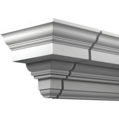 Торцевой элемент Evroplast (Европласт) 281х276х280 мм, Пенополиуретан, 4.01.231