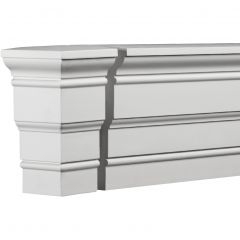 Торцевой элемент Evroplast (Европласт) 95х173х95 мм, Пенополиуретан, 4.04.332