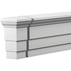 Торцевой элемент Evroplast (Европласт) 67х124х67 мм, Пенополиуретан, 4.34.232