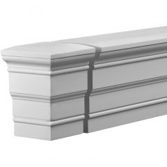 Торцевой элемент Evroplast (Европласт) 100х137х100 мм, Пенополиуретан, 4.34.331