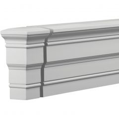 Торцевой элемент Evroplast (Европласт) 67х137х67 мм, Пенополиуретан, 4.34.332