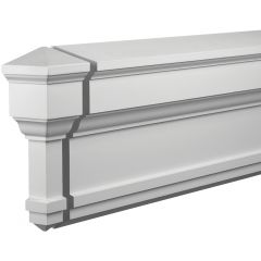 Торцевой элемент Evroplast (Европласт) 96х288х95 мм, Пенополиуретан, 4.81.031