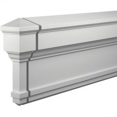 Торцевой элемент Evroplast (Европласт) 107х365х108 мм, Пенополиуретан, 4.81.032