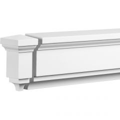 Торцевой элемент Evroplast (Европласт) 48х105х48 мм, Пенополиуретан, 4.82.131