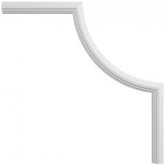 Угловой элемент Evroplast (Европласт) 280х280 мм, Пенополиуретан, 1.52.810