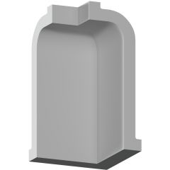 Угловой элемент Evroplast (Европласт) 106х200х мм, Пенополиуретан, 1.52.819