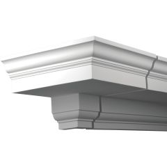 Угол внешний Evroplast (Европласт) 460х263х460 мм, Пенополиуретан, 4.01.113