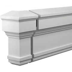 Угол внешний Evroplast (Европласт) 207х365х207 мм, Пенополиуретан, 4.81.012