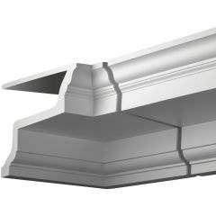 Угол внутренний Evroplast (Европласт) 459х263х460 мм, Пенополиуретан, 4.01.123