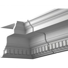 Угол внутренний Evroplast (Европласт) 401х296х404 мм, Пенополиуретан, 4.01.322