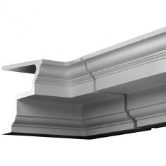 Угол внутренний Evroplast (Европласт) 407х253х408 мм, Пенополиуретан, 4.02.121