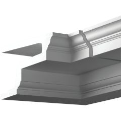 Угол внутренний Evroplast (Европласт) 410х178х410 мм, Пенополиуретан, 4.31.121